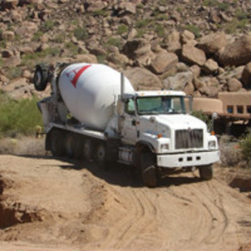 Camión mezclador de concreto